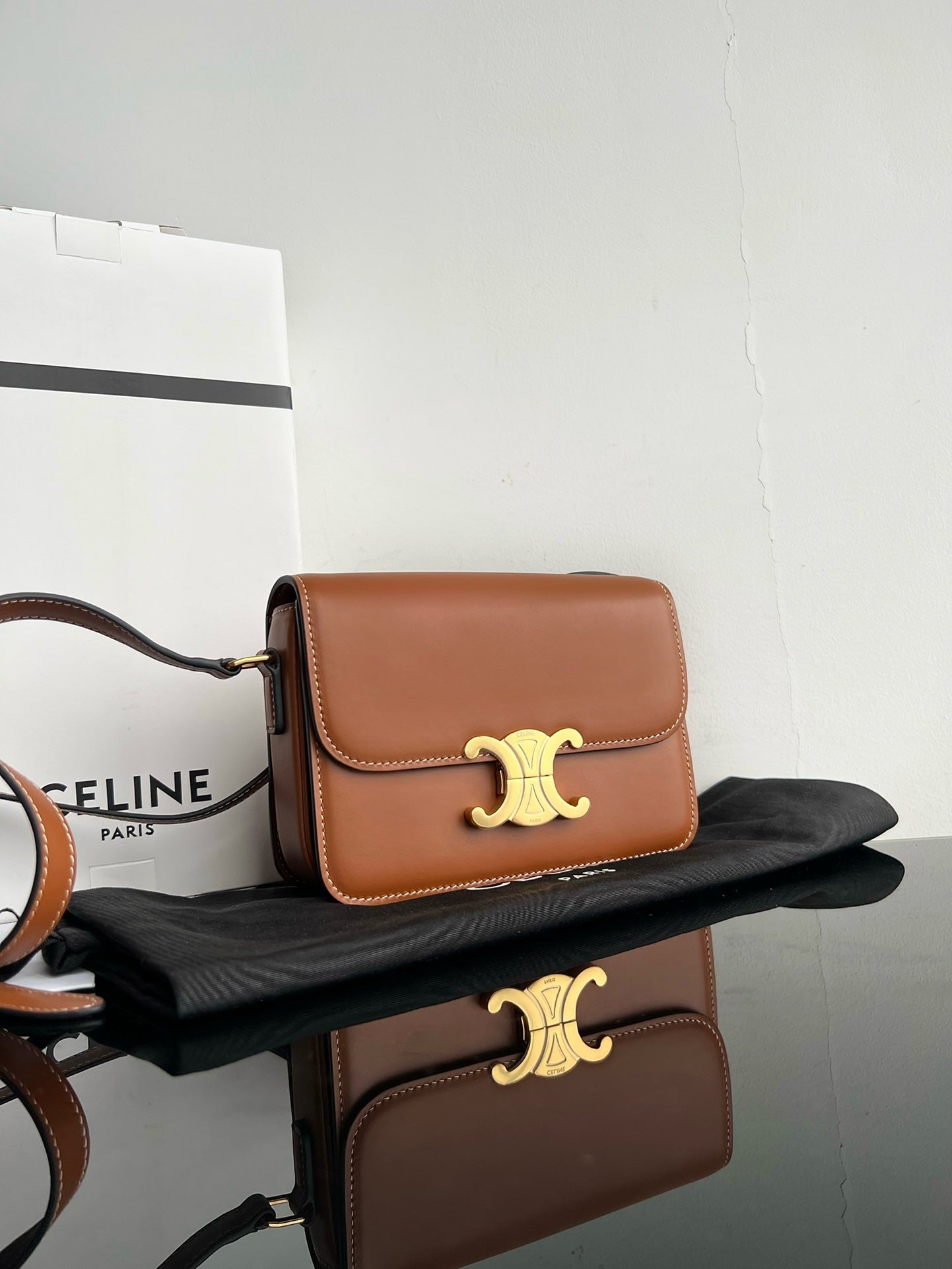 TRIPHOME TEEN 22 CINNAMON Marron COWHIDE