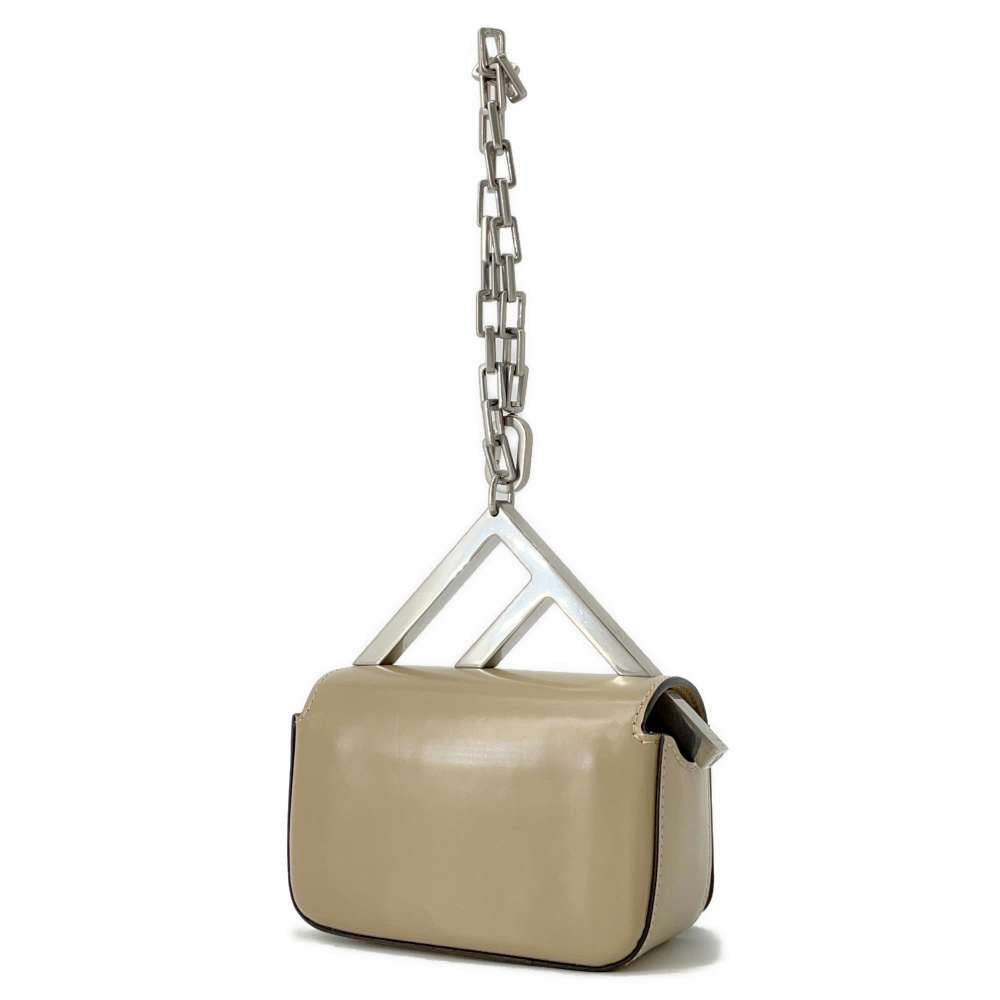Fendi First Site Nano Beige7as173 Cuir