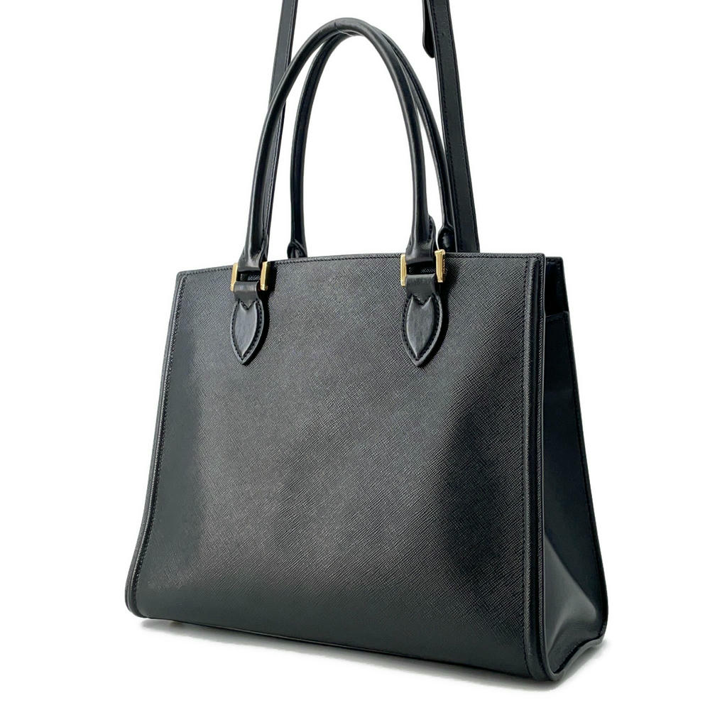 PRADA Sac 2 en 1 Noir 1BA227 en cuir