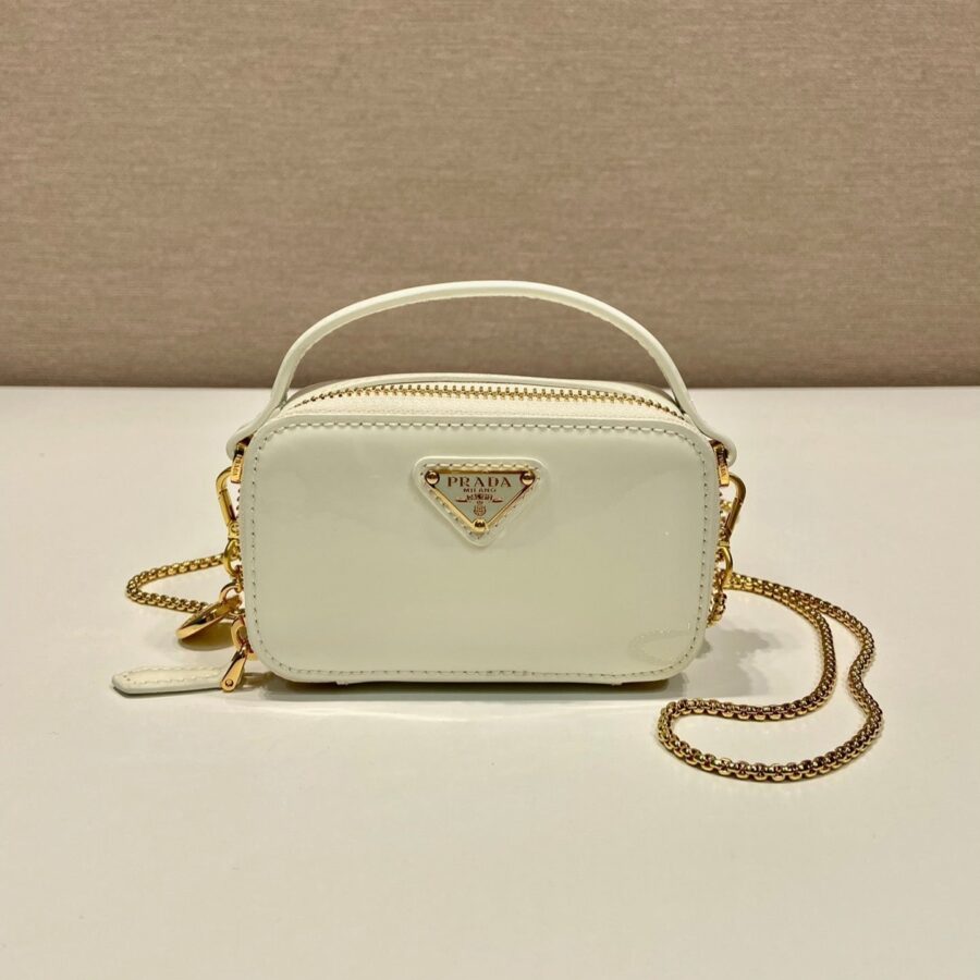 Designer handbag gold – front view