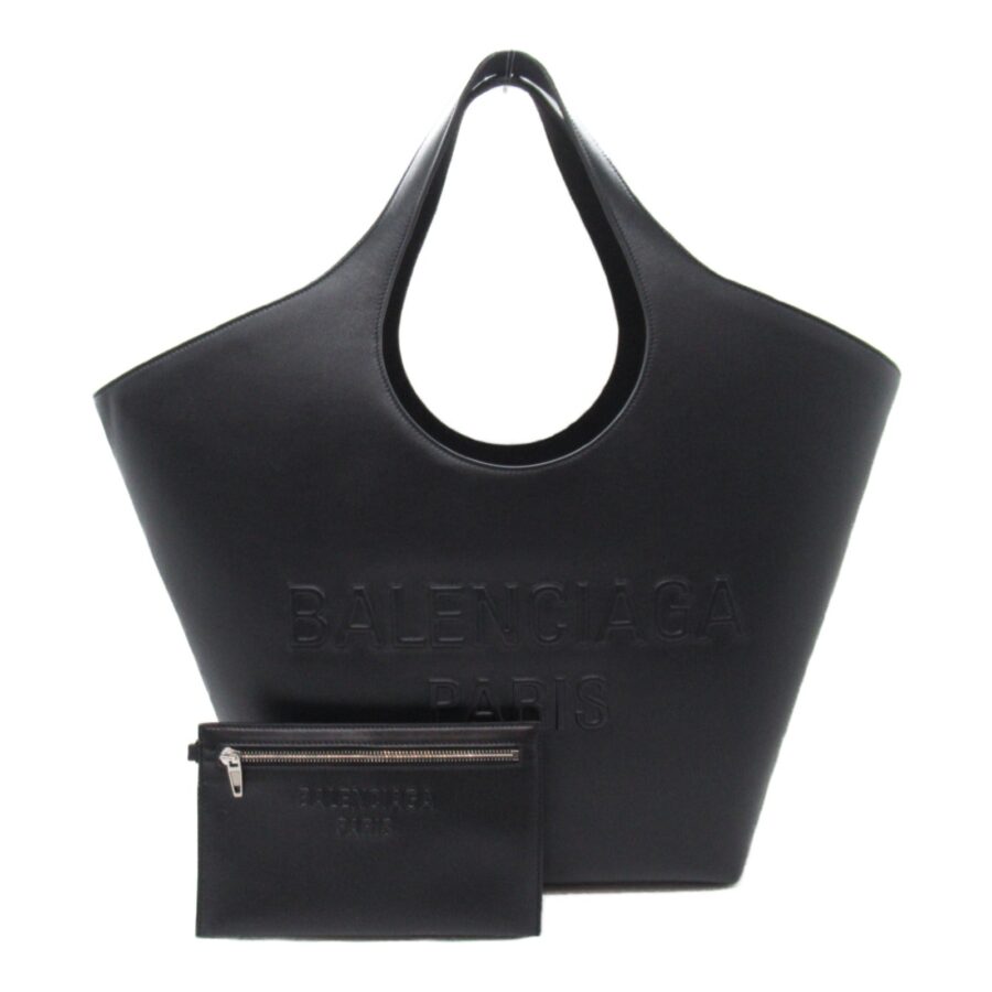 Balenciaga Tote black bag – front view