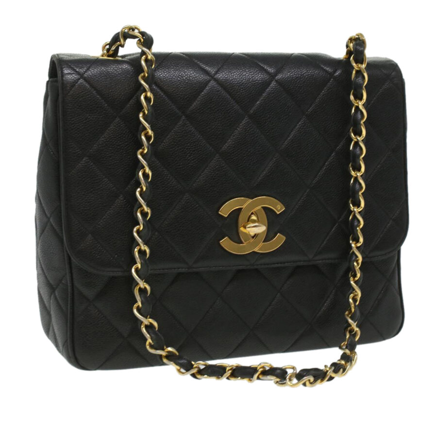 Chanel Shoulder Bag black – front view