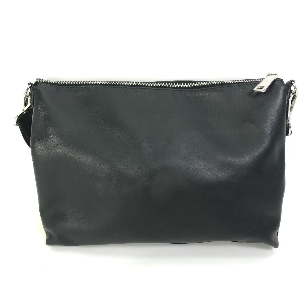Fendi Sac bandoulière Cuir Noir Sac bandoulière Pochette Monster Bugs ...
