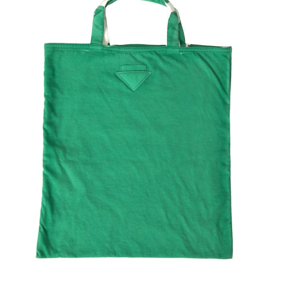 Prada Tote green bag – front view