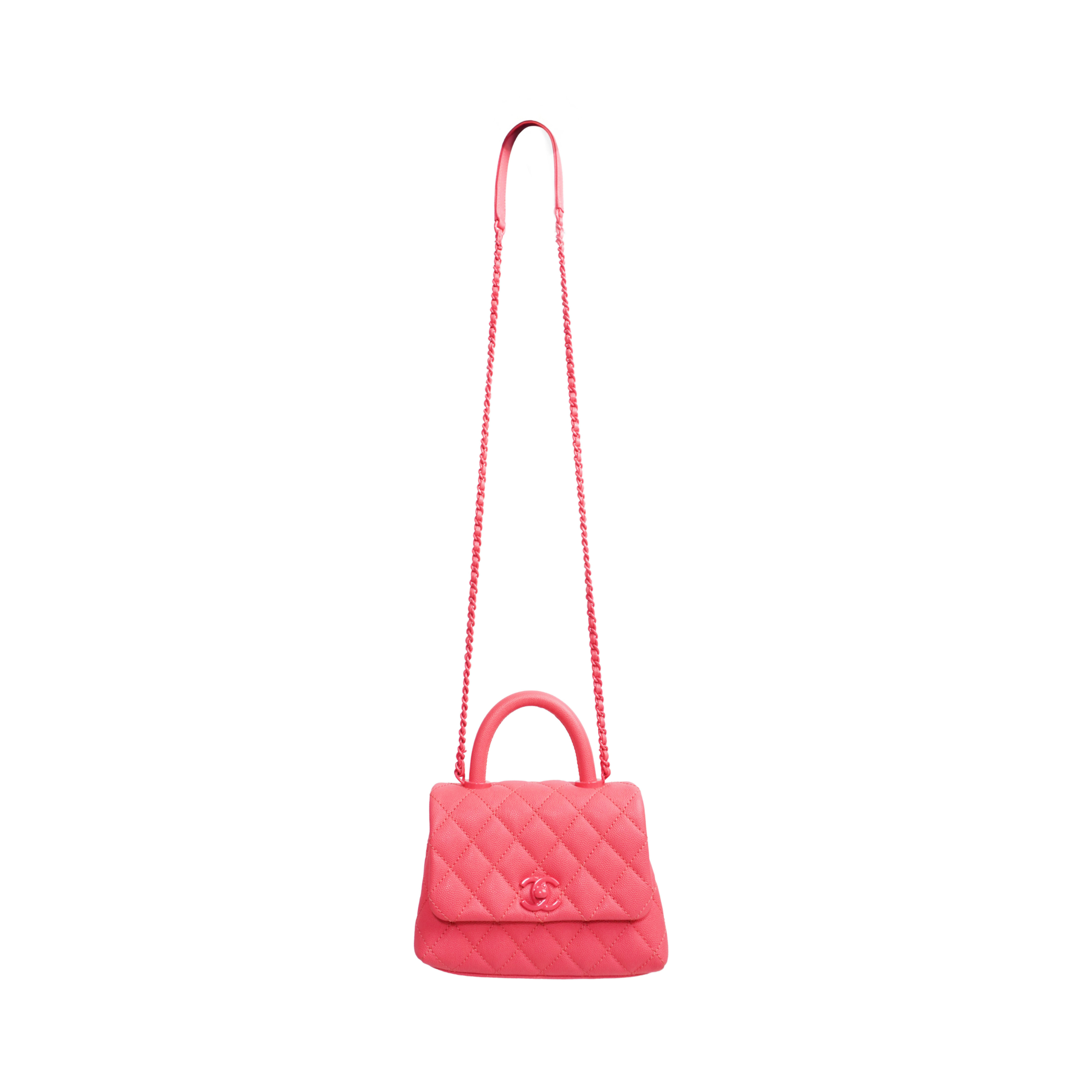 Chanel &lsquo;Mini Coco&rsquo; Top Handle Bag