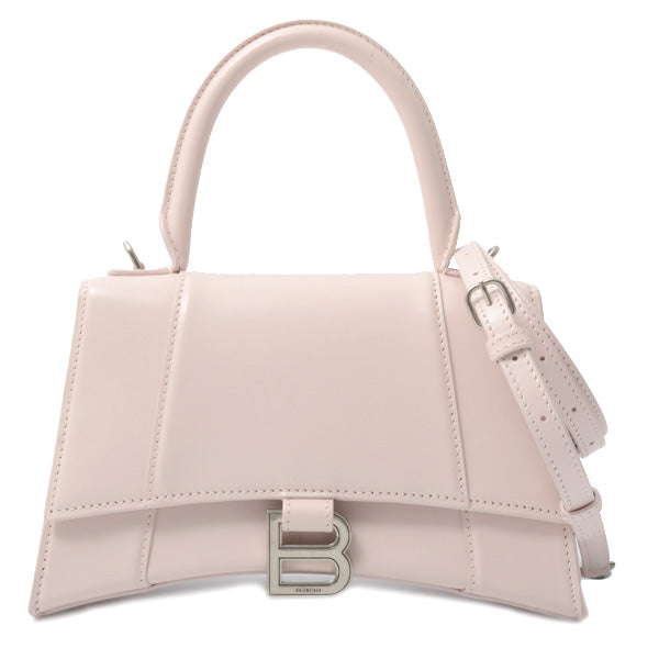 Balenciaga Hourglass pink bag – front view