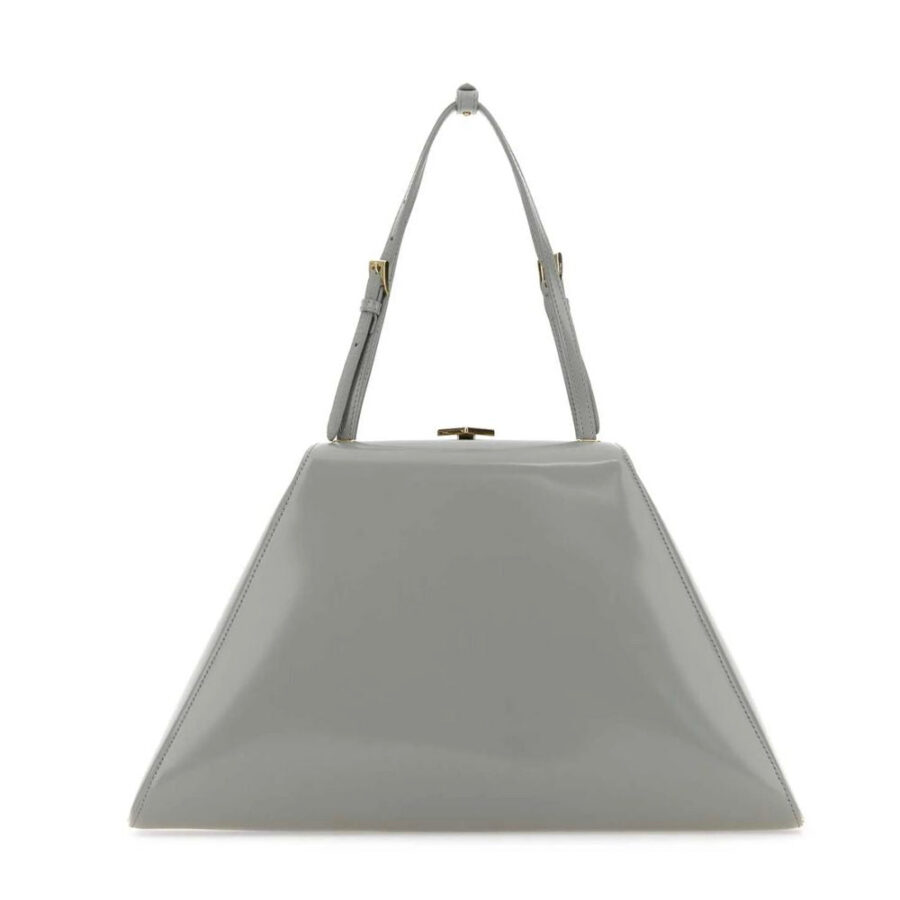 Prada handbag grey – front view