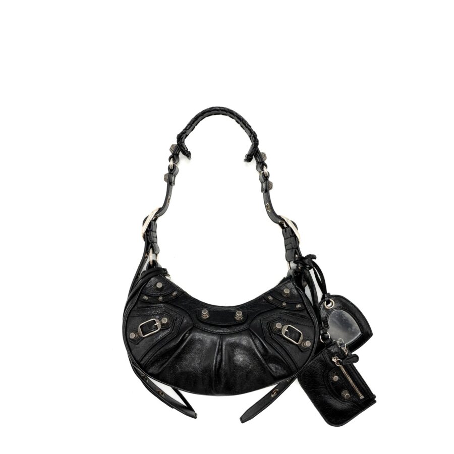 Balenciaga Shoulder Bag black – front view