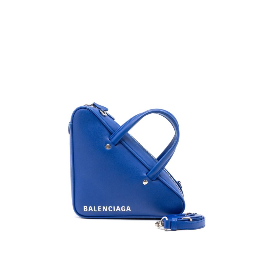 Balenciaga Duffle blue bag – front view