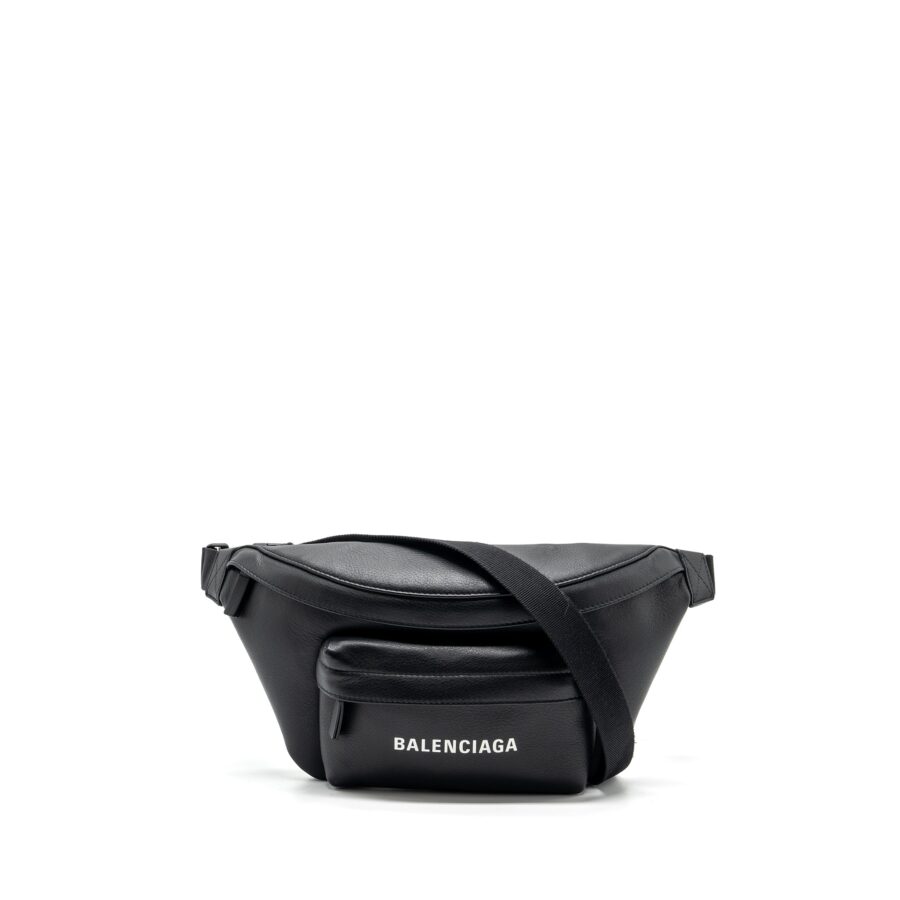 Balenciaga Everyday black bag – front view