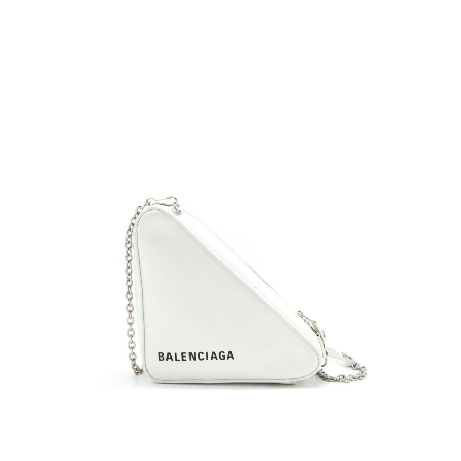 Balenciaga Crossbody white bag – front view