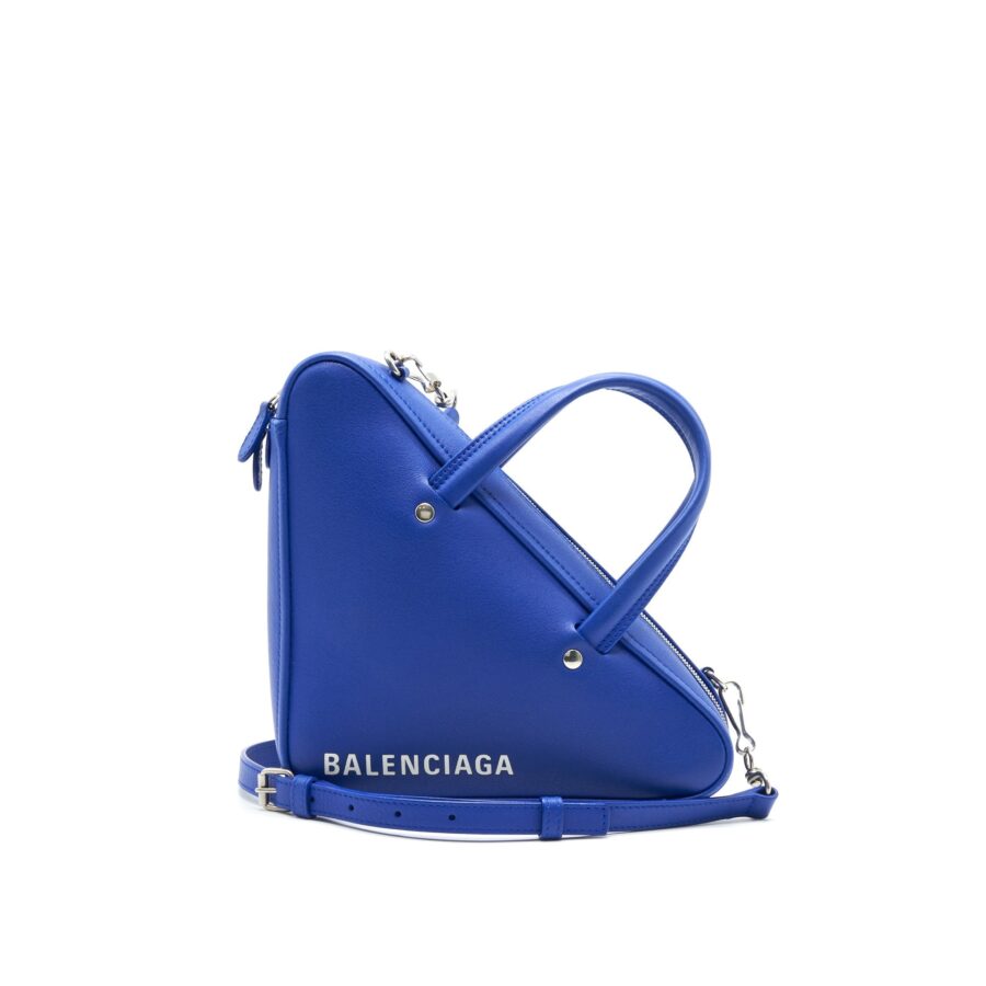 Balenciaga Duffle blue bag – front view