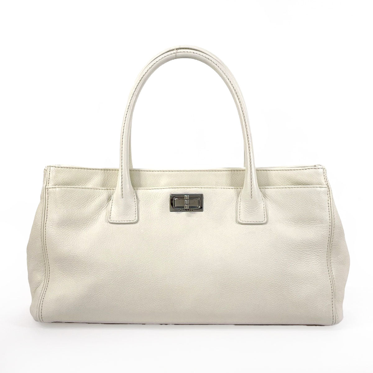 Chanel Mini Blanc Élégant Cabas