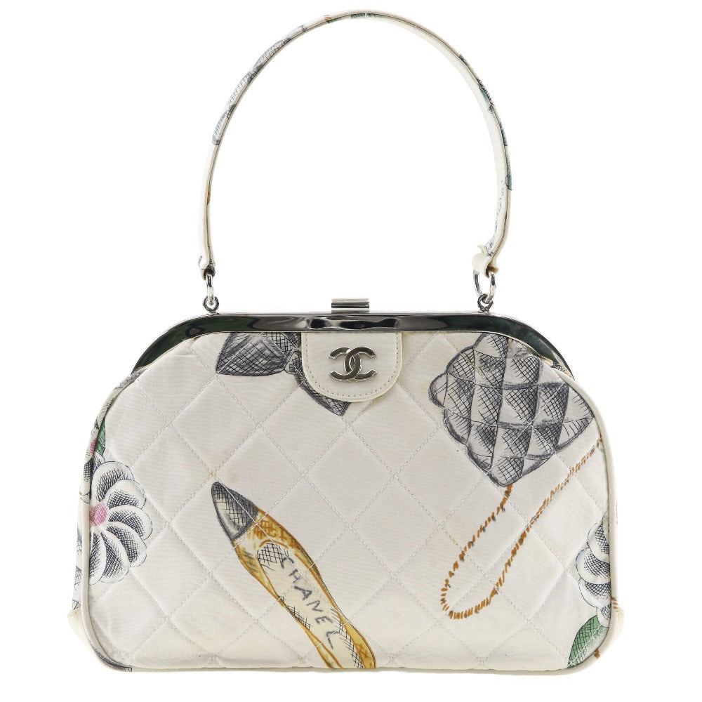 Chanel 30 Toile Blanc Sac à main