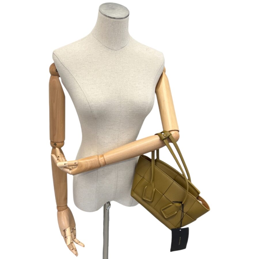 Women's Mini Arco Handbag Khaki | Studio Nafay