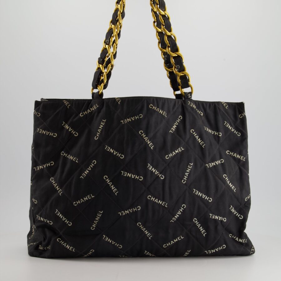 Chanel handbag gold – front view