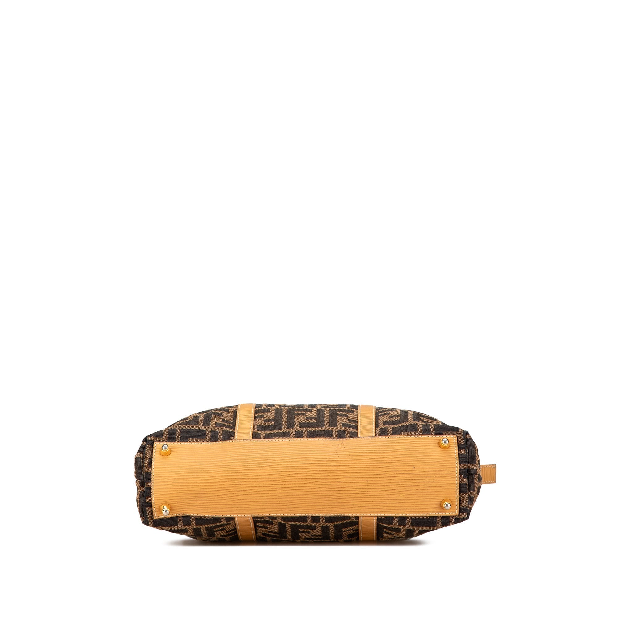Fendi Cabas Zucca en Toile Marron