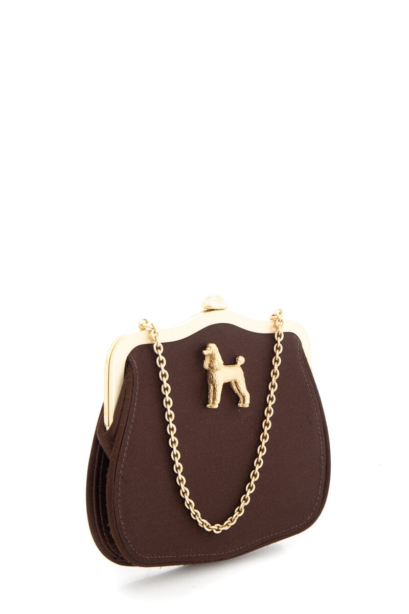 Barry Kieselstein-Cord Marron Satin Pochette