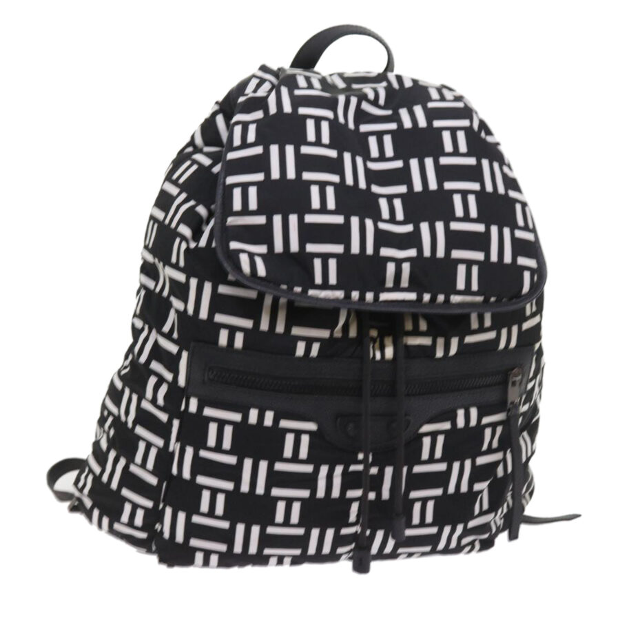 Balenciaga Backpack black bag – front view