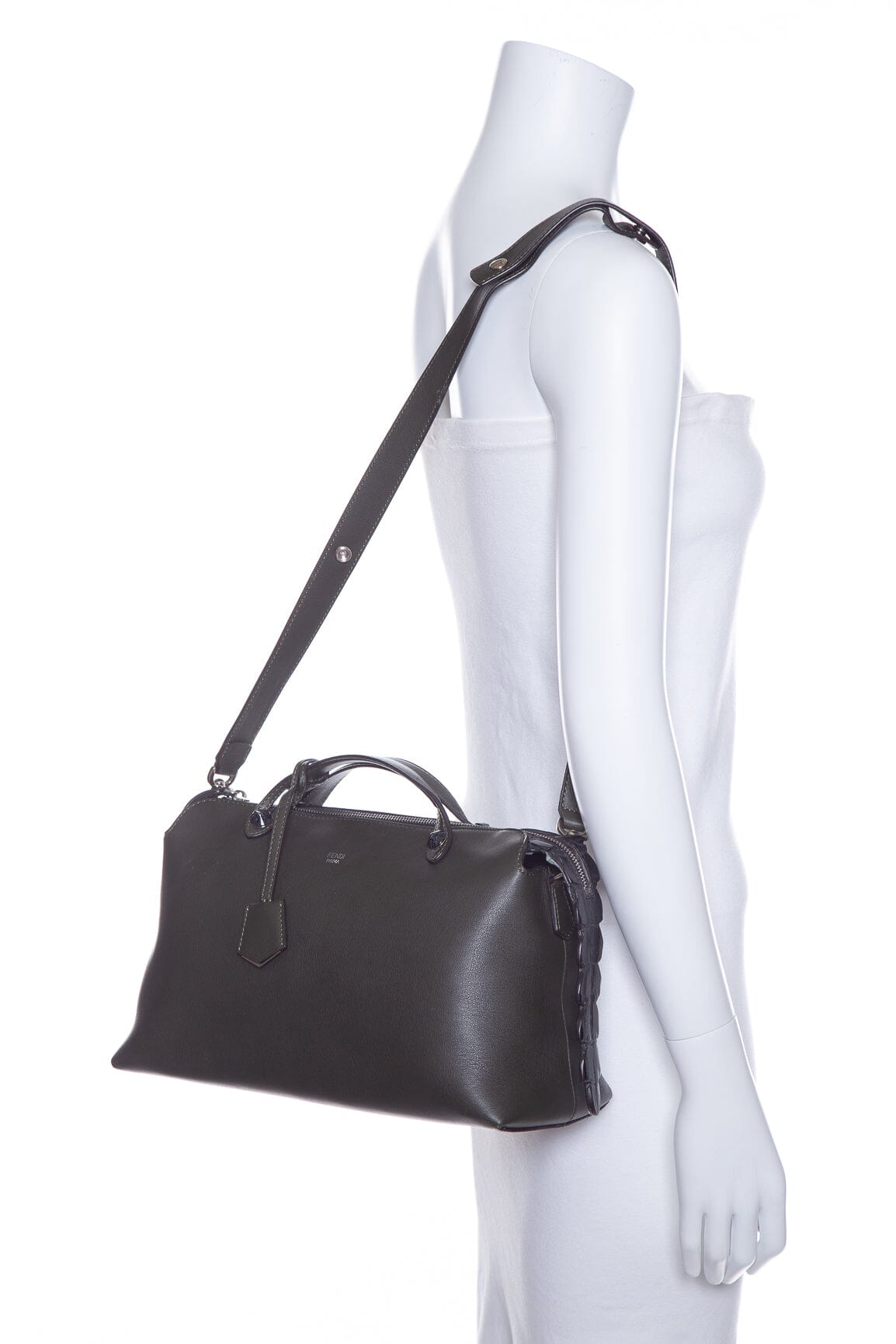 Fendi Vert Cuir By The Way Sac à main