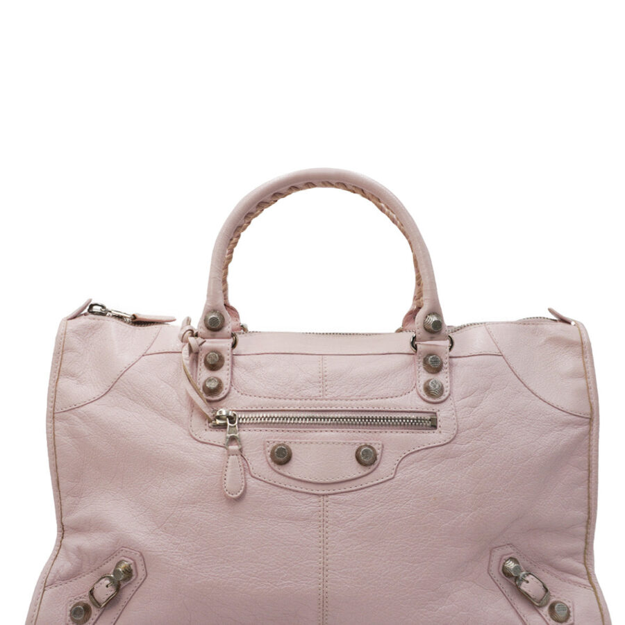 Louis Vuitton City pink bag – front view