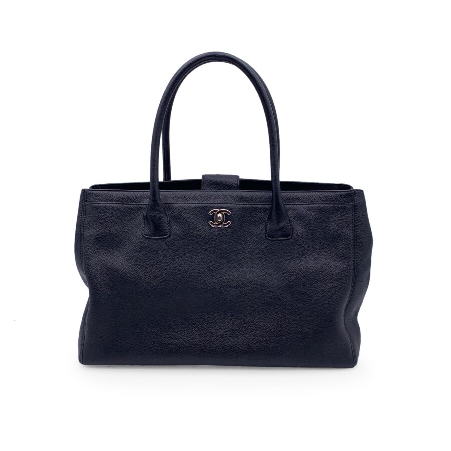 Chanel Tote black bag – front view