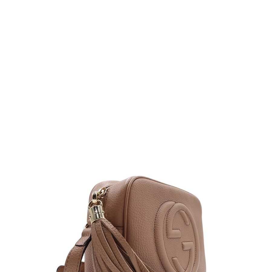 Gucci Soho beige bag – front view